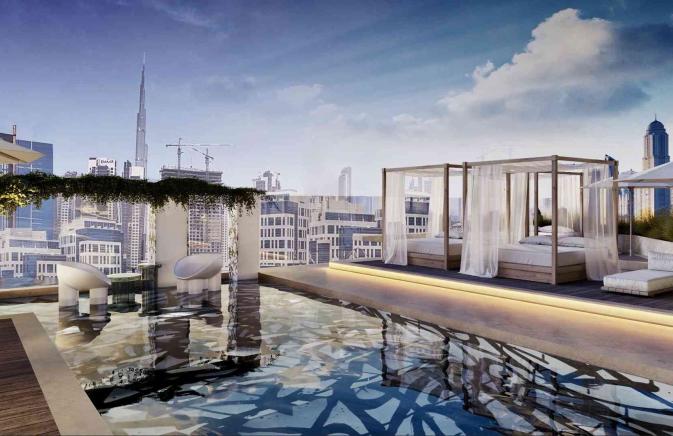 Hyde Hotel Dubai Rooftop Pool