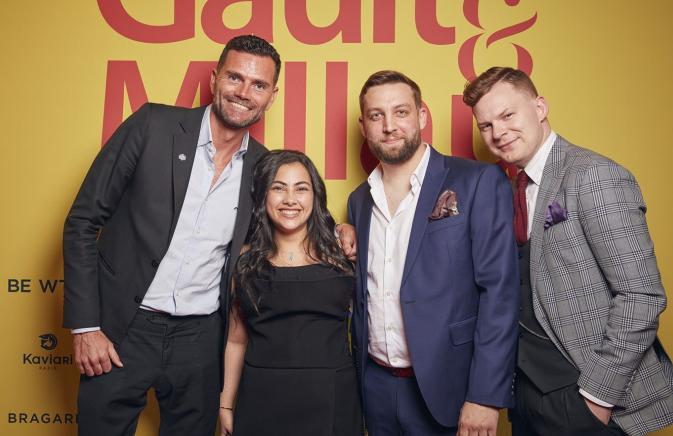 group of people at the gault millau gala