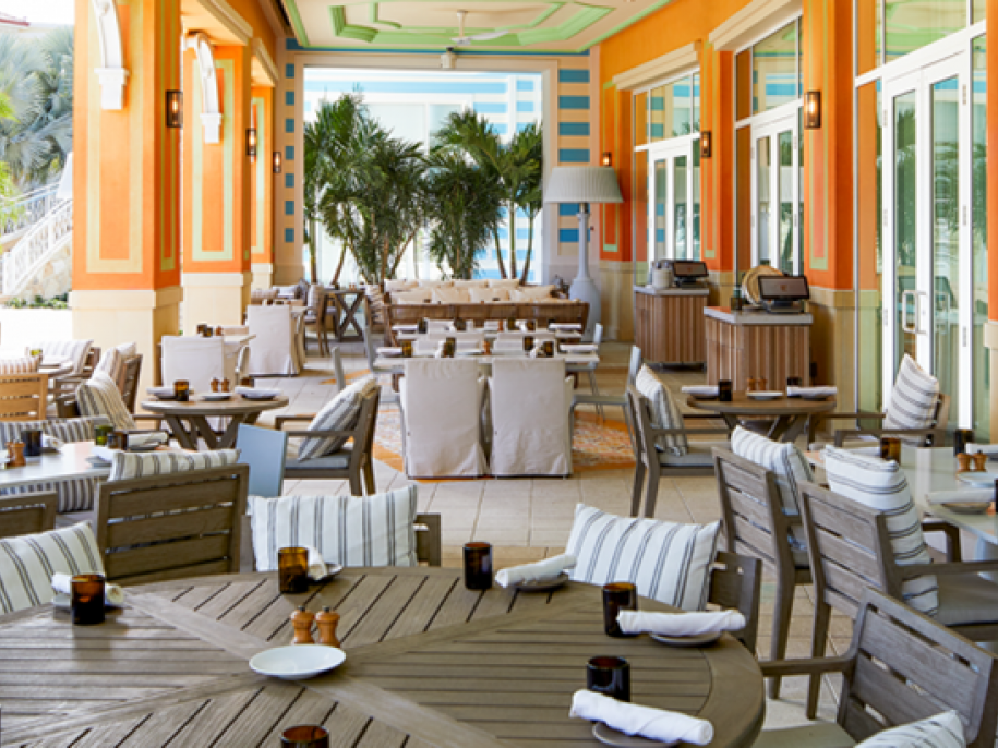Filia Baha Mar dining room.