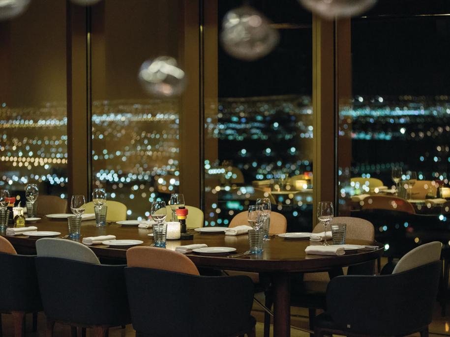 Chef's table at Delano Las Vegas restaurant Rivea