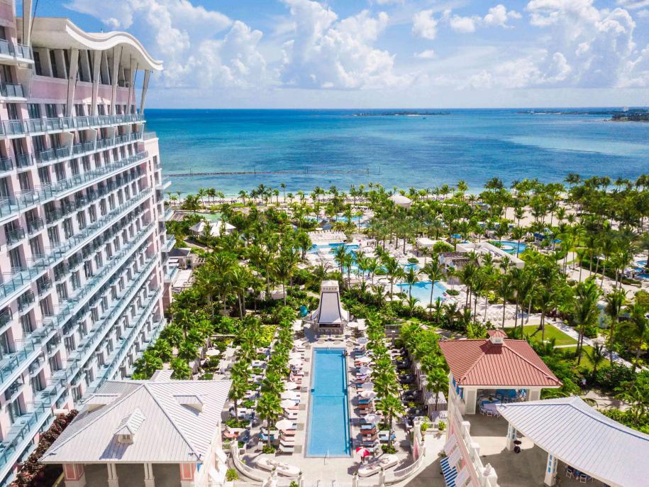 pool and ocean view from SLS Baha Mar