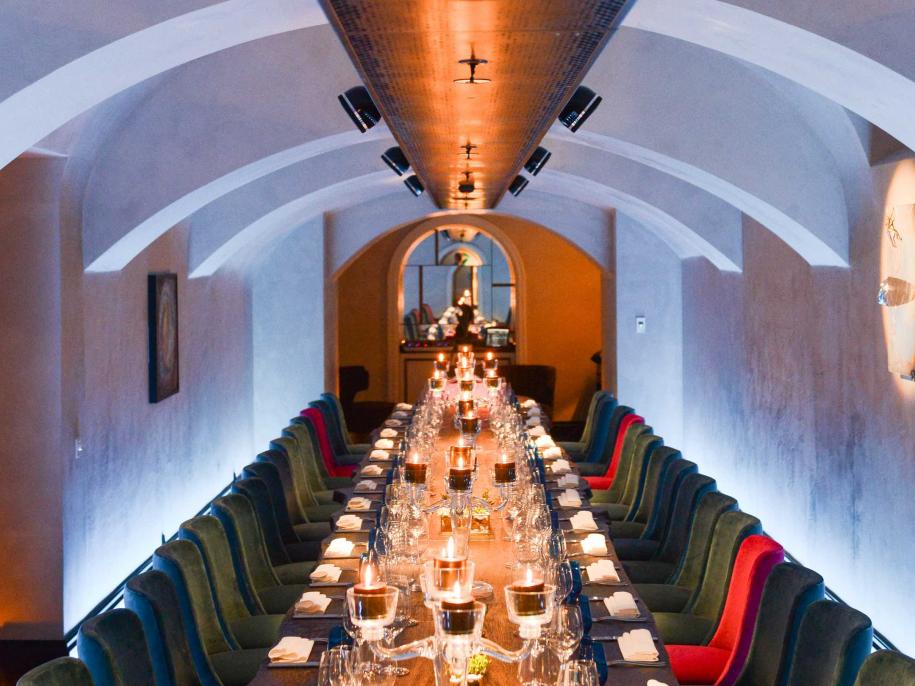 Private dining room at 10 Karakoy