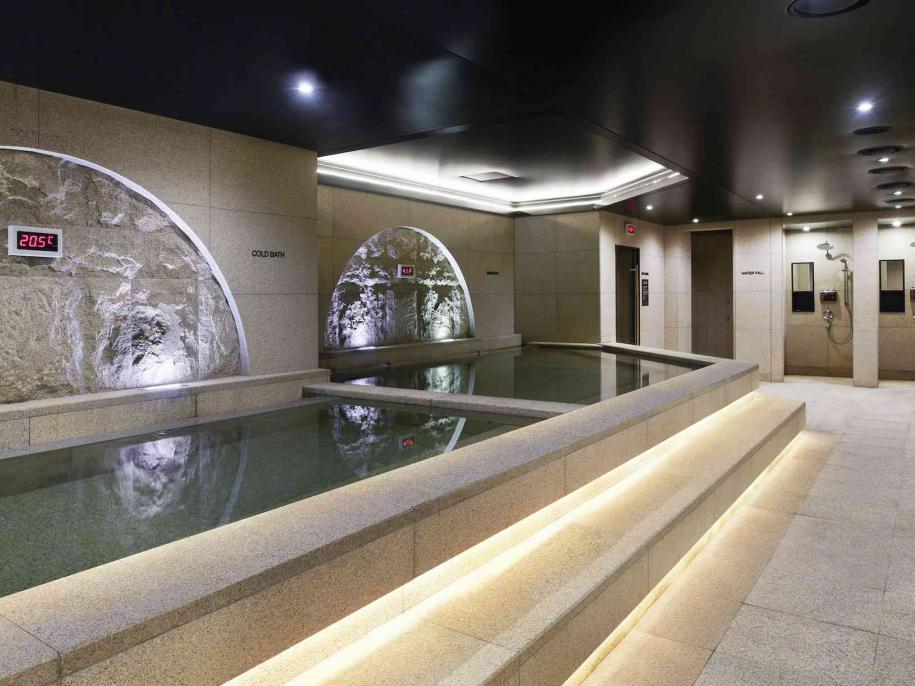 Hotel sauna