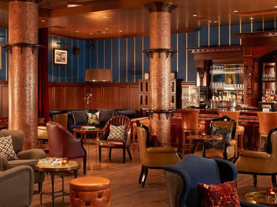 bar area