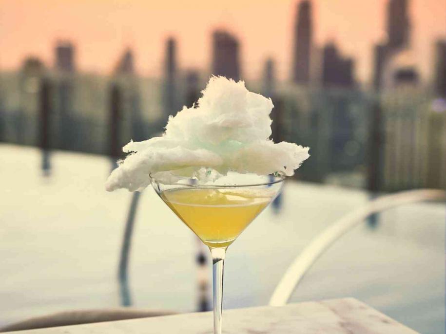 cotton candy cocktail