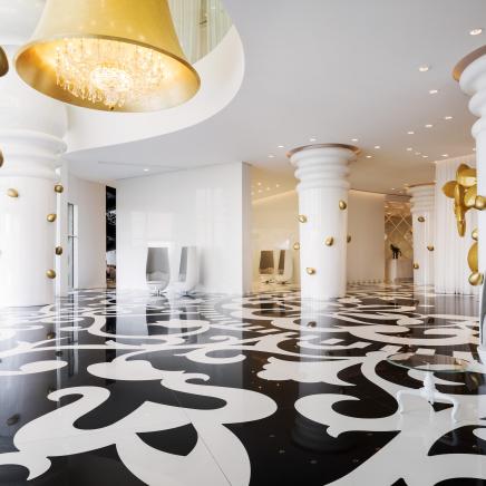 Mondrian Doha entrance