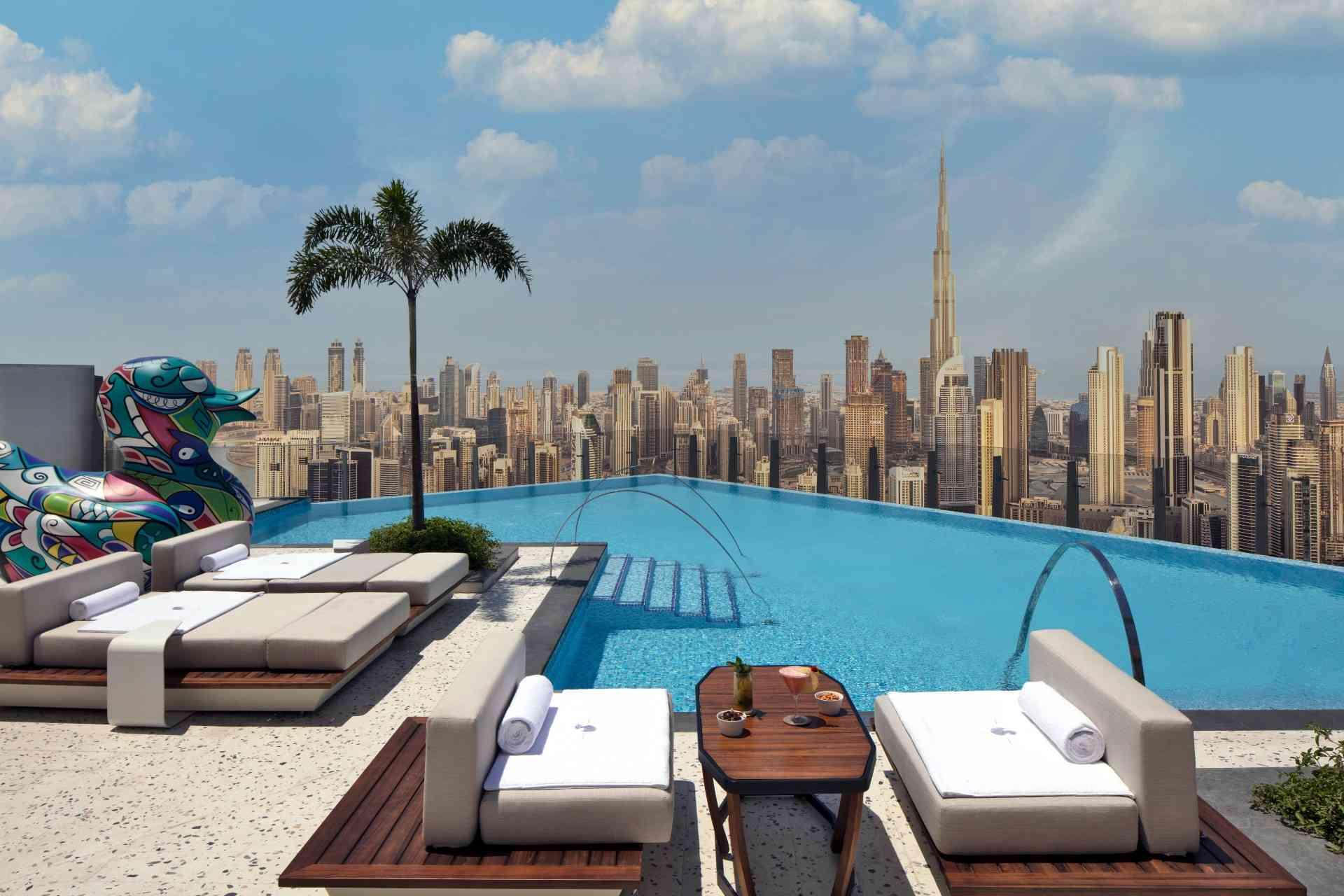 SLS Dubai Privilege pool 