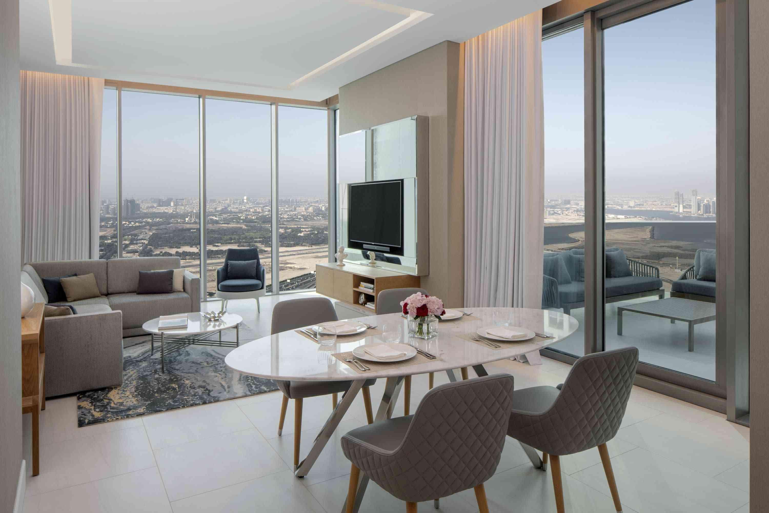SLS Dubai Wonder Living Living Room