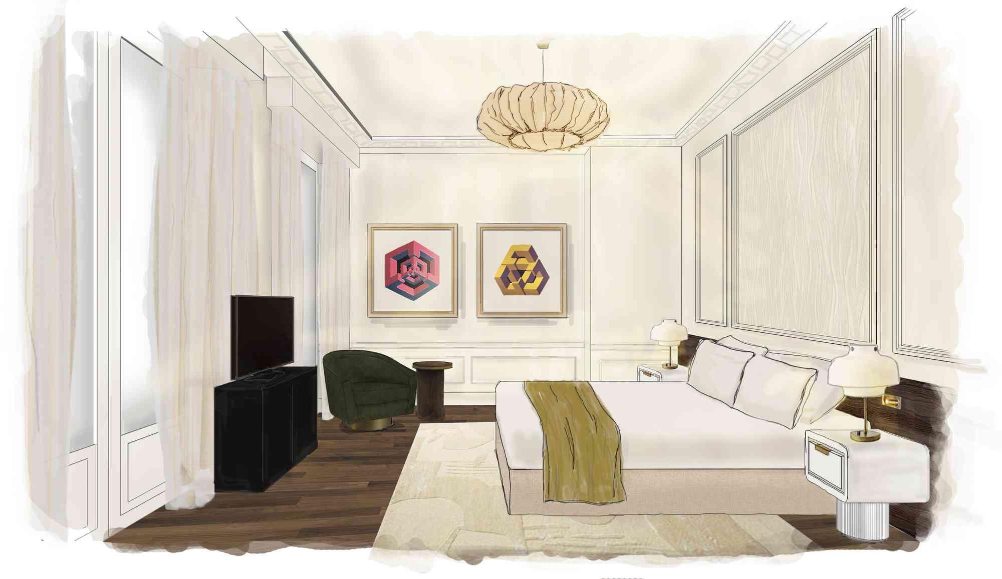 Maison Delano - Prestige Room 