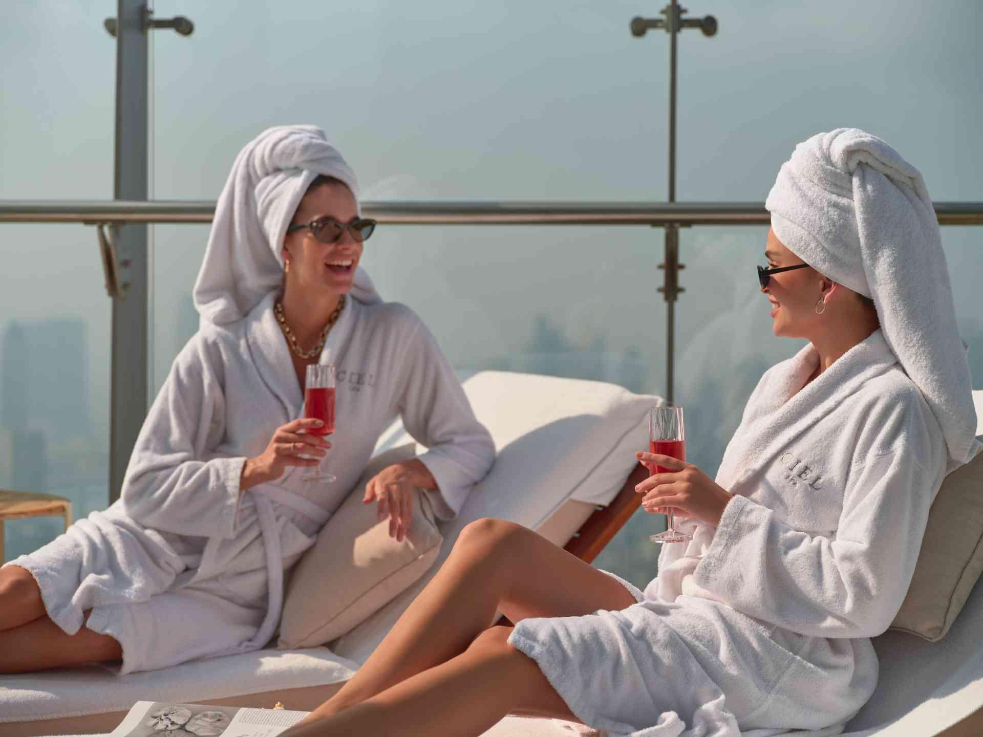 women at spa 