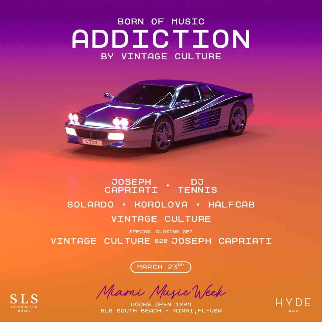 Music Festival Flyer - Addiction and friends 