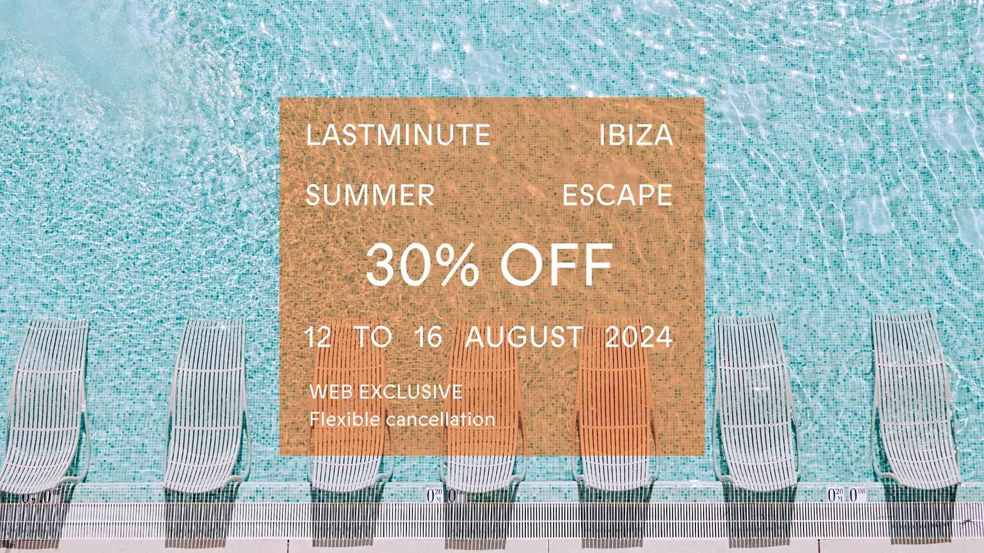 Mondrian Ibiza Last Chance Summer Offer 