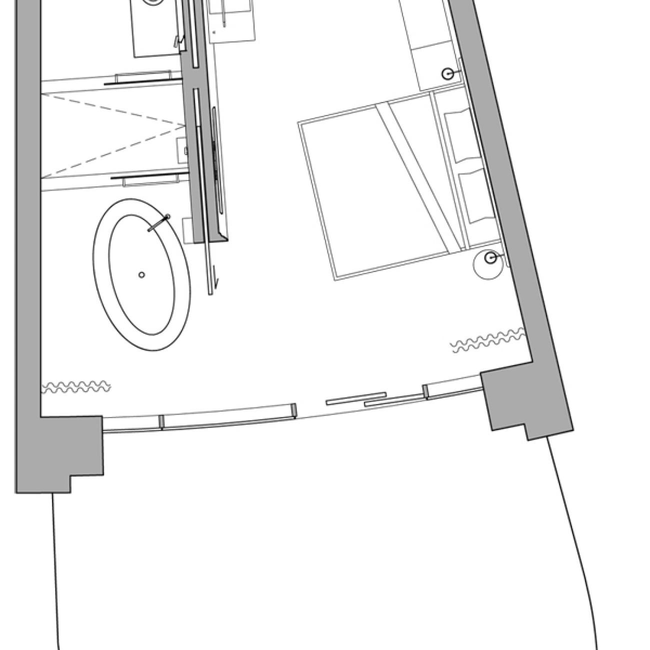 Superior Terrace Floor Plan Mondrian Doha