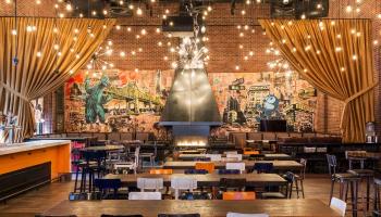 Interior of Umami Burger