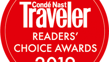 Conde Nast Traveler Awards 2019 seal