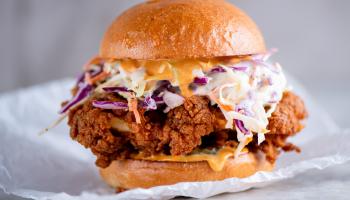 Sam's Crispy Chicken sandwich