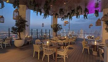 Fi'lia Dubai outdoor dining area