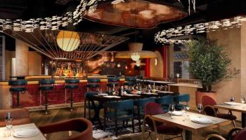 inside of a restaurant