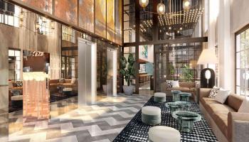 Mondrian Shoreditch Lobby