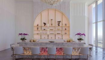 12 chair sitting area