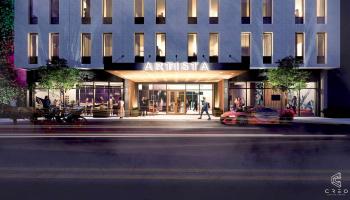 facade rendering of artista san antonio