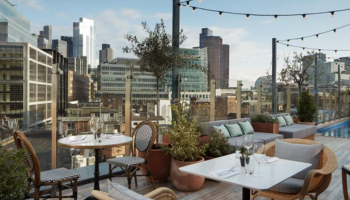 rooftop patio in shoreditch