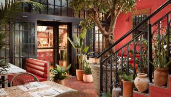 Seating area in a Courtyard 