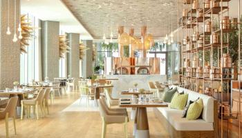 dining room at Fi'lia Dubai