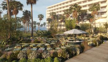 Garden at Mondrian Cannes