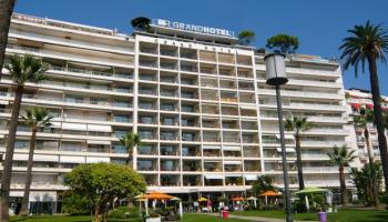 Exterior of Cannes hotel